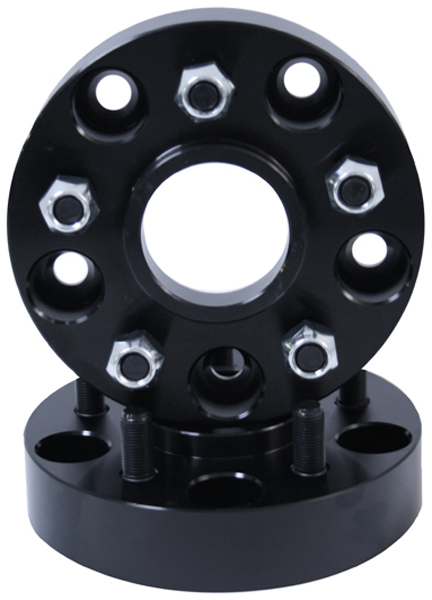 Jeep Wrangler JK 1-3/8" Wheel Spacers (Pair) - Size:5 on 5 to 5 on 4.5