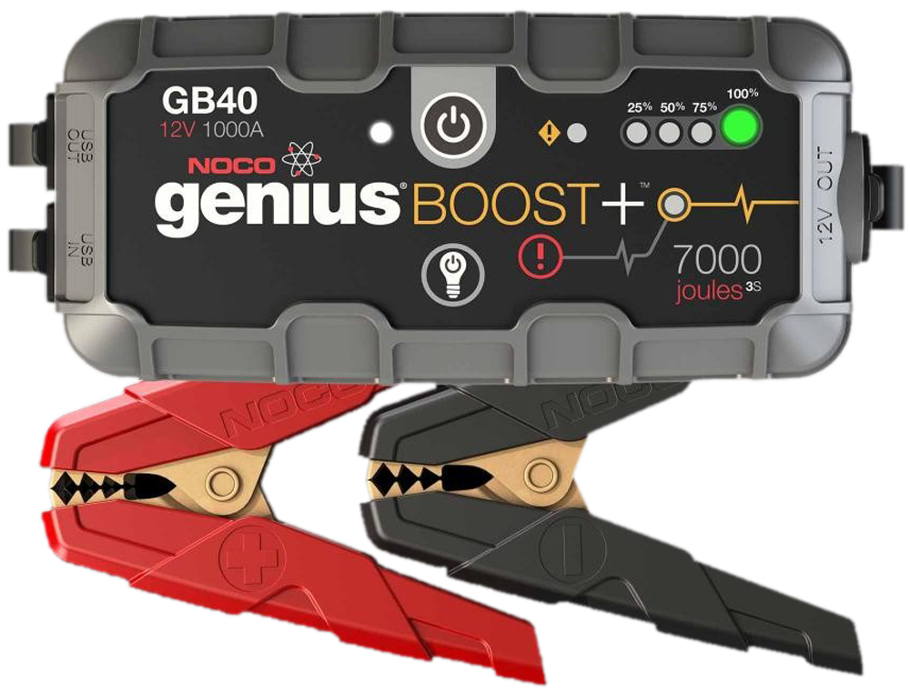 Genius Boost Plus 12V 1000 Amp Ultra Safe Lithium Jump Starter & USB Charger