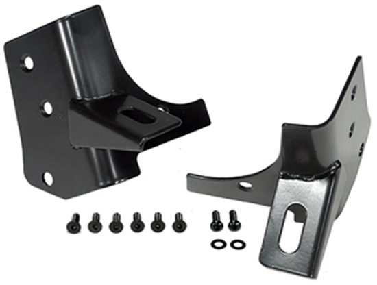 Jeep Wrangler Black Windshield Light Mount Bracket (1976-2006) - Year:76-95