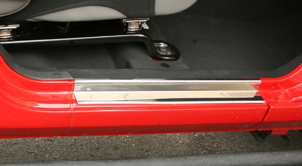 Jeep Wrangler (JK) Stainless Steel Entry Guard Kit (2007-2017) - Size of Jeep:2 Door