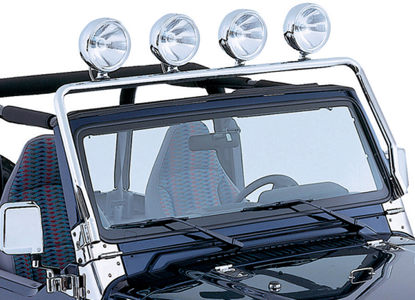 Jeep Wrangler Stainless Steel Full Frame Light Bar (1997-2006)