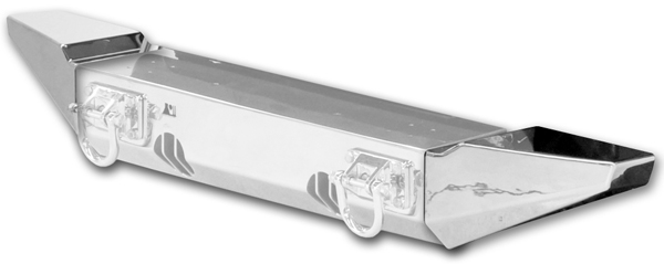 Jeep Wrangler JK XHD Stainless Steel Front Bumper Ends-Pair (2007-2018)