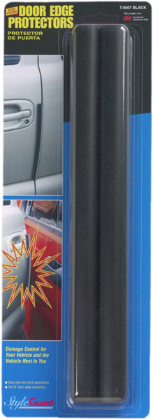 Black Tuff-Guard Door Protectors-Pair (12")
