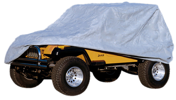 Jeep Wrangler Three Layer Full Car Cover Kit (1981-2021) - Kit:Cover Only
