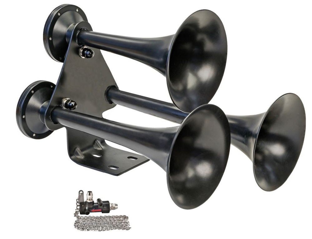 Wolo Heavy-Duty Lanyard Valve Train Horn (152 Decibels)