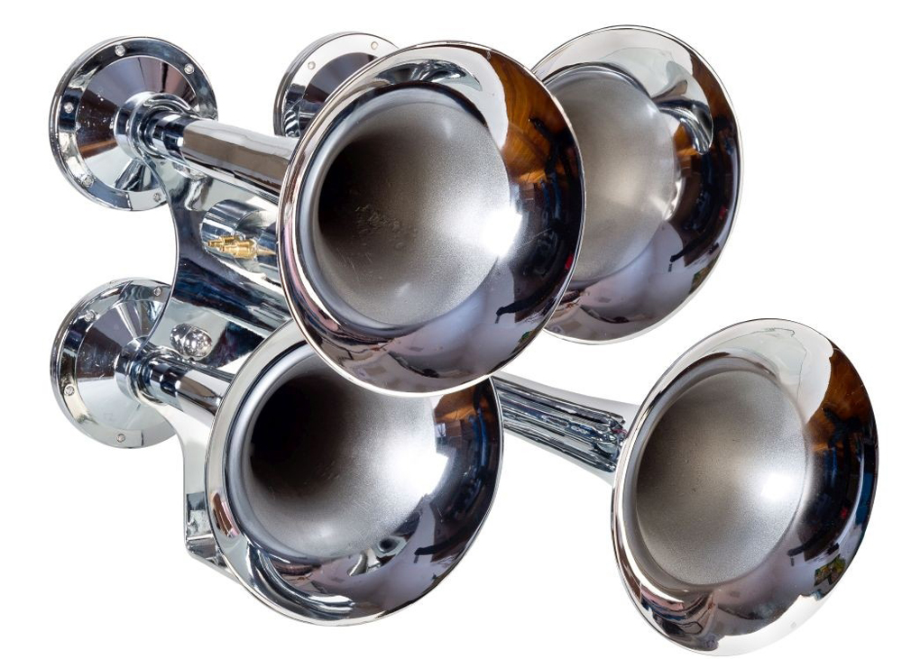 Wolo 12-Volt Train Horn (153 Decibels)