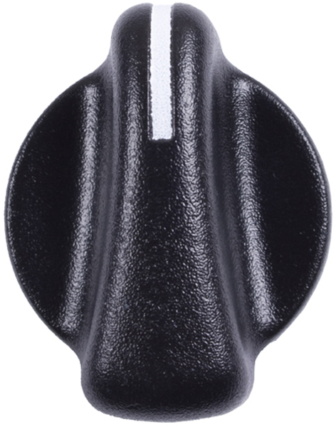 Jeep Wrangler Black Replacement Climate Control Knob (1999-2006)