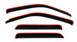 Auto Ventshade 194644 Chevy Blazer, GMC Envoy & Jimmy and Oldsmobile Bravada 4-Piece In-Channel VentVisor (1995-2005)