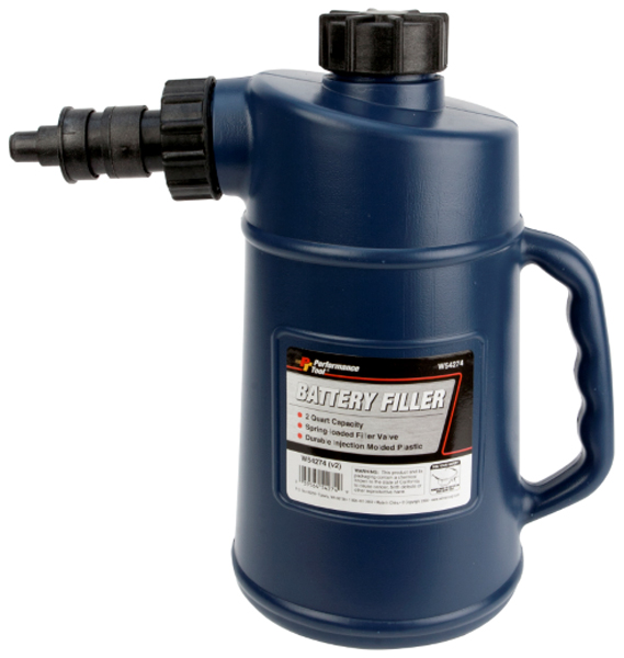 Performance Tool 2 Quart Battery Filler
