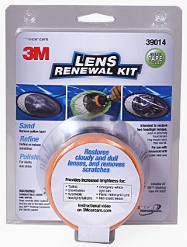 3M Headlight Lens Renewal Kit