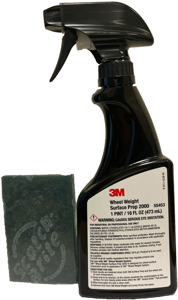 3M Wheel Weight Surface Prep 2000 (16 oz)