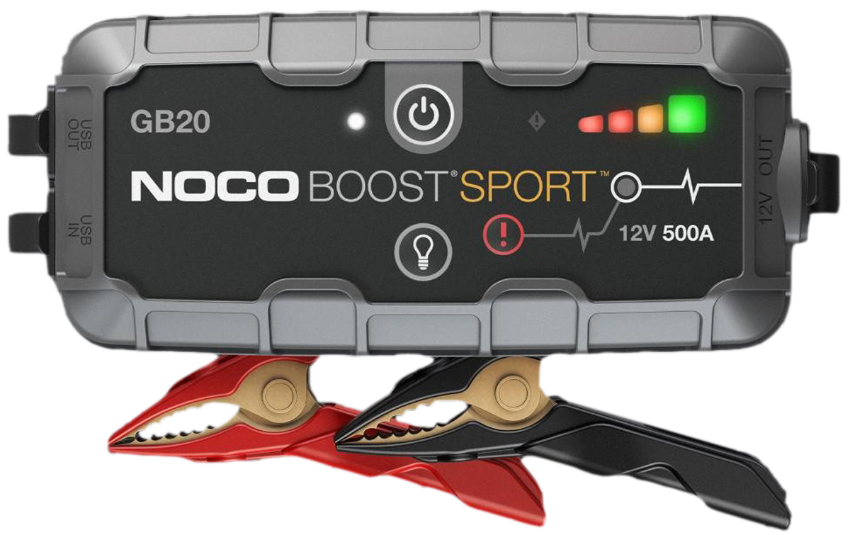 Noco Boost Sport 12V 500 Amp Ultra Safe Lithium Jump Starter & USB Charger