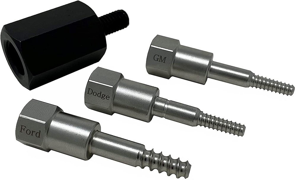 CTA Tools 4 Piece Master Dipstick Tube Extractor Kit - Ford, Dodge, GM