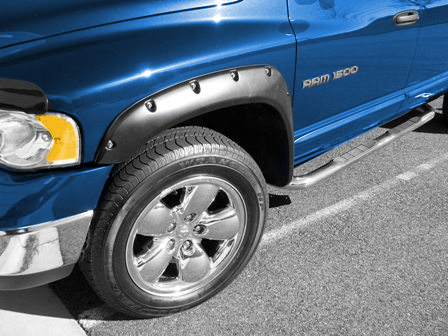 Dodge Ram Rugged Ridge All Terrain Pocket Style Fender Flares (2002-2005)