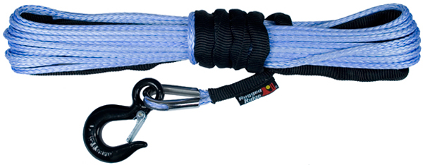 Rugged Ridge 1/4" x 50" Synthetic Winch Rope (8400 Lb.)