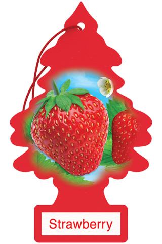 Little Tree Air Fresheners (3 Pack) - Scent:Strawberry