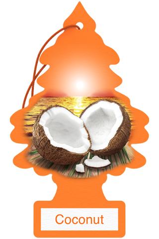 Little Tree Air Fresheners (3 Pack) - Scent:Coconut