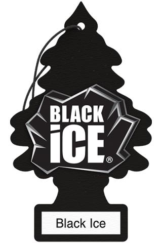 Little Tree Air Fresheners (3 Pack) - Scent:Black Ice