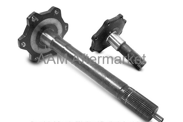 AAM New Drive Axle Shaft, GM 9.76 Inch 8 Bolt RDM, 9.5 Inch 8 Bolt RDM, Left - 40199502