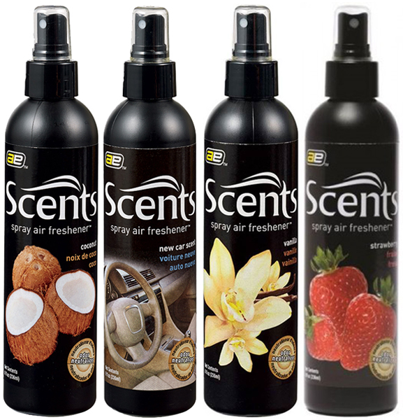 Auto Expressions Scents Air Freshener Sprays (8 oz.) - Scents:Coconut