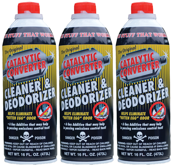 Catalytic Converter Cleaner (16 oz.) - 3 Pack