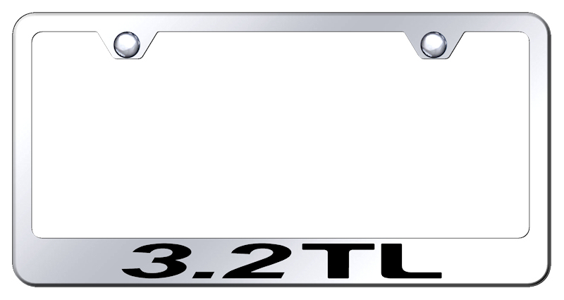 3.2 TL Stainless Steel Frame - Laser Etched Mirrored