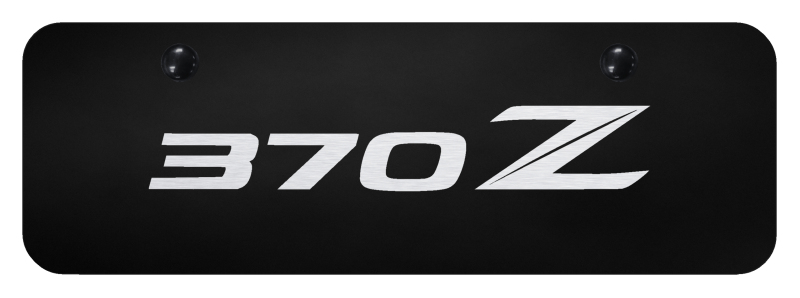 370Z Mini Plate - Laser Etched Black