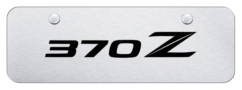 370Z Mini Plate - Laser Etched Brushed