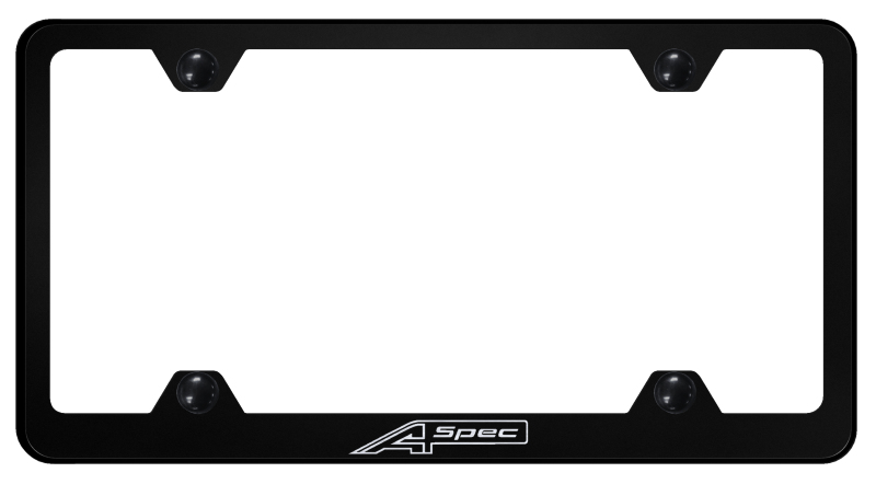A-Spec Steel Wide Body Frame - Laser Etched Black
