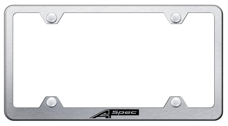 A-Spec Steel Wide Body Frame - Laser Etched Brushed