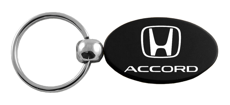 Accord Oval Key Fob - Black