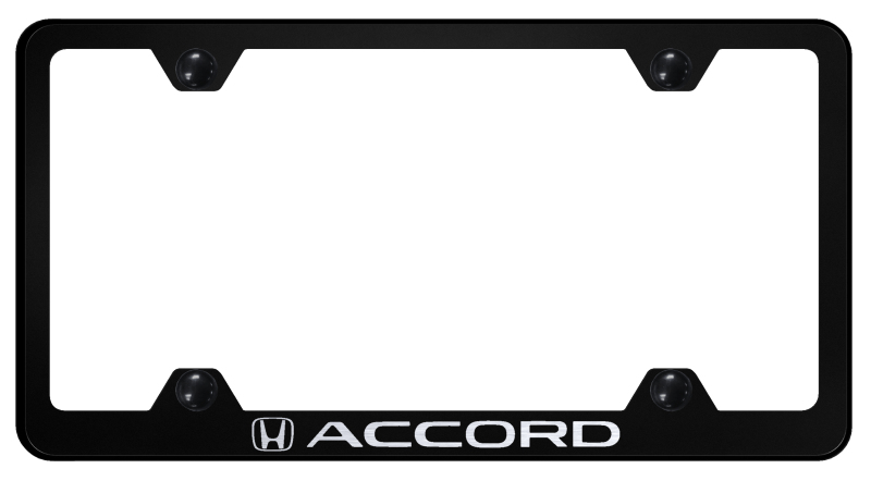 Accord Steel Wide Body Frame - Laser Etched Black