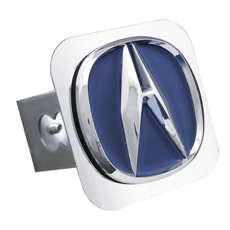 Acura (Blue Fill) Class II Trailer Hitch Plug - Mirrored