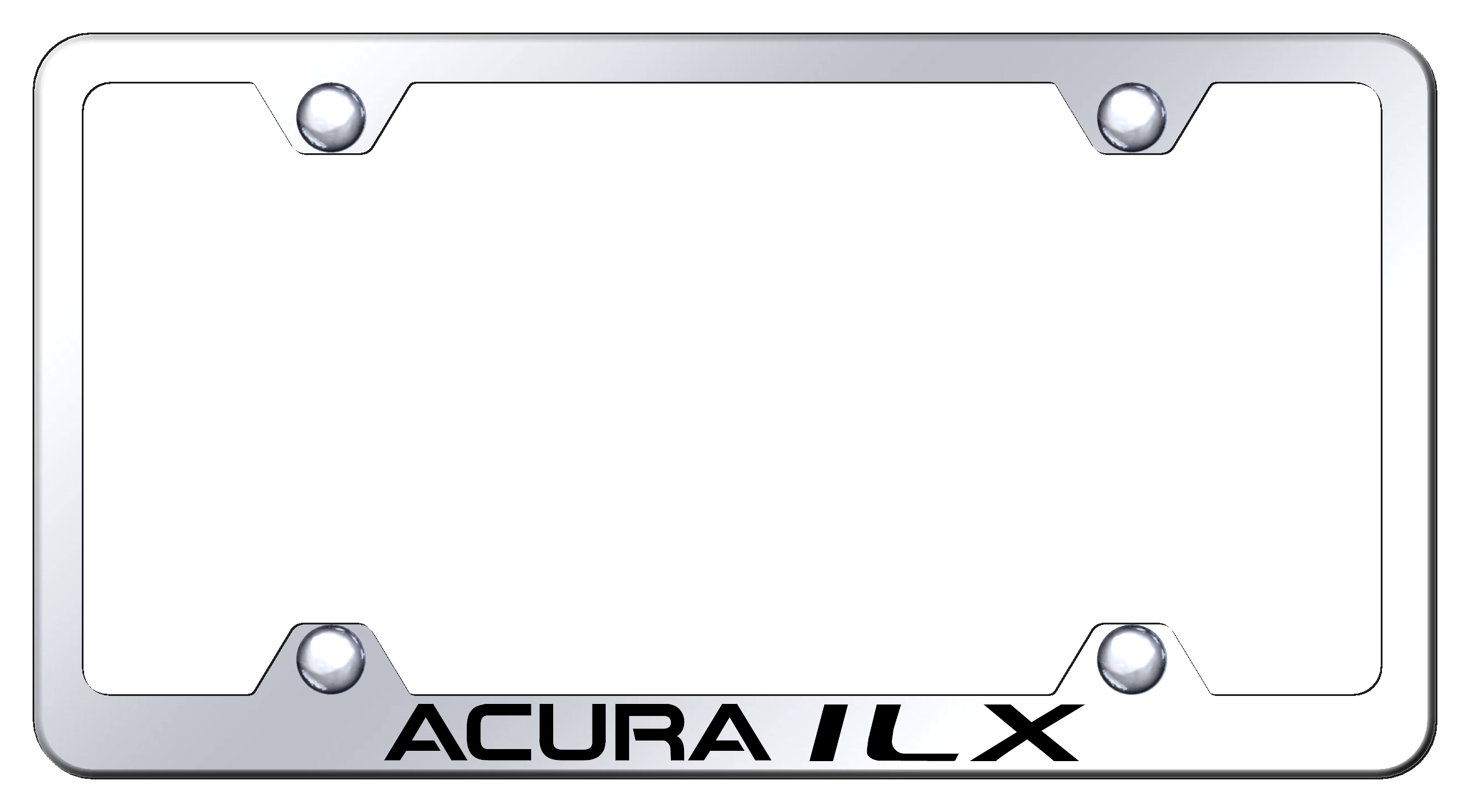 Acura ILX Steel Wide Body Frame - Laser Etched Mirrored