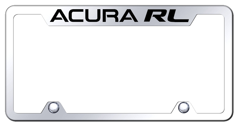 Acura RL Steel Truck Cut-Out Frame - Laser Etched Mirrored