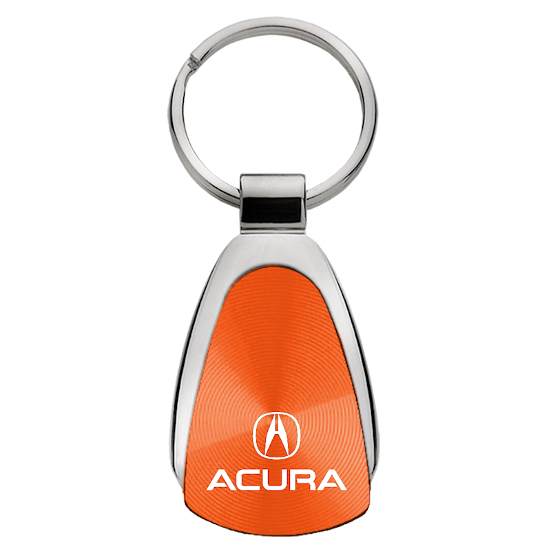 Acura Teardrop Key Fob - Orange