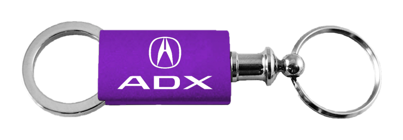 ADX Anodized Aluminum Valet Key Fob - Purple