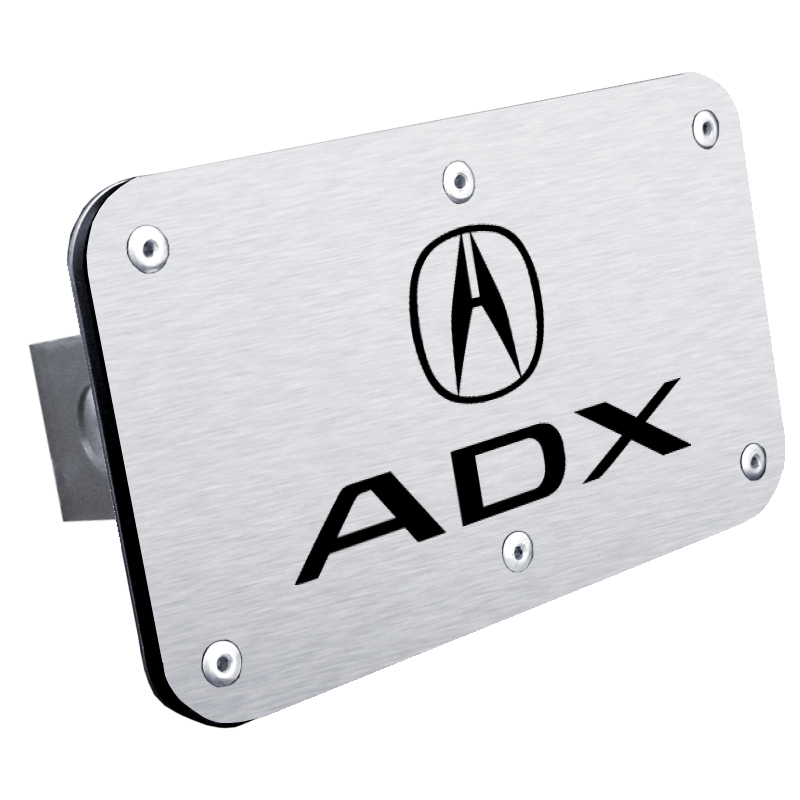 ADX Class II Trailer Hitch Plug - Laser Etched Brushed
