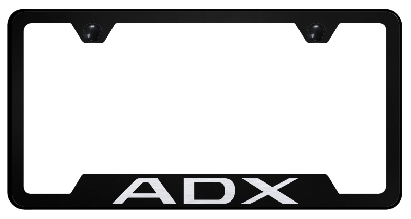 ADX Cut-Out Frame - Laser Etched Black