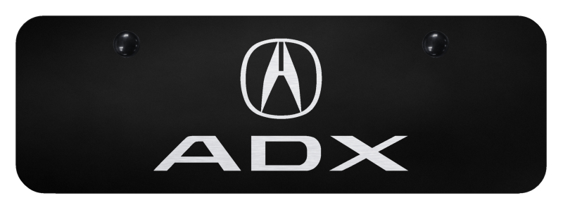 ADX Mini Plate - Laser Etched Black