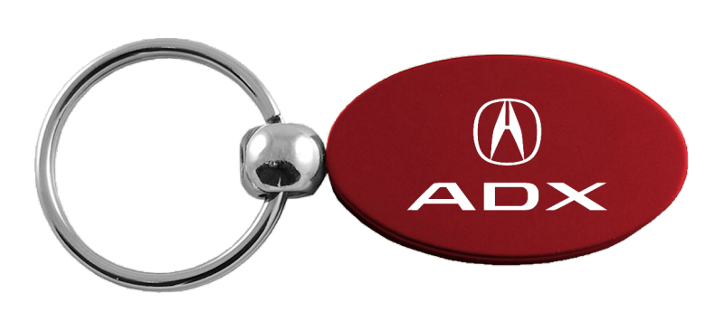ADX Oval Key Fob - Burgundy