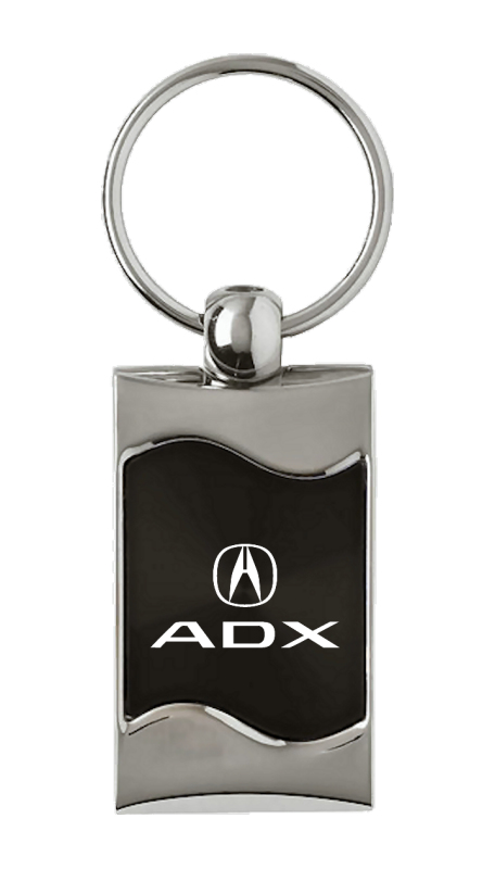 ADX Rectangular Wave Key Fob - Black