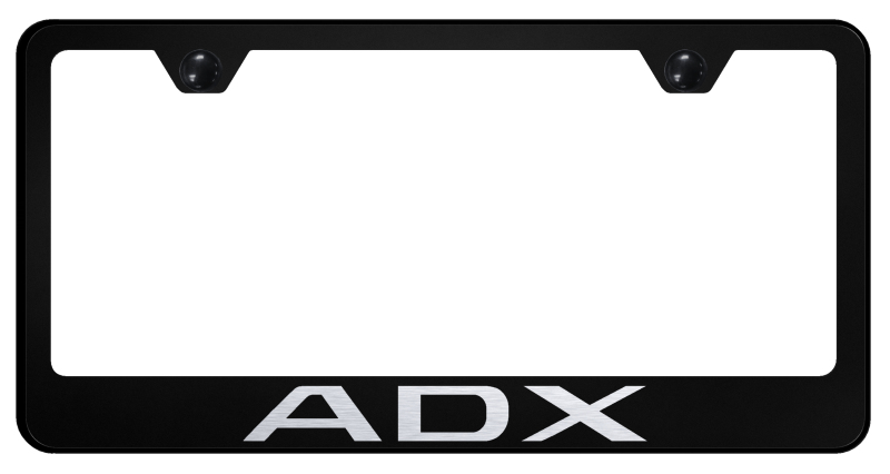 ADX Stainless Steel Frame - Laser Etched Black