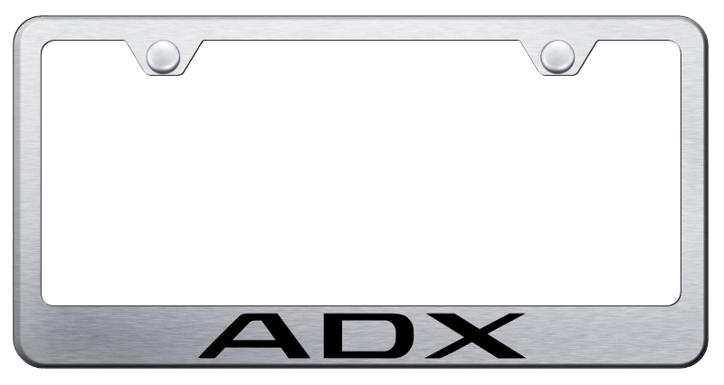 ADX Stainless Steel Frame - Laser Etched Brushed
