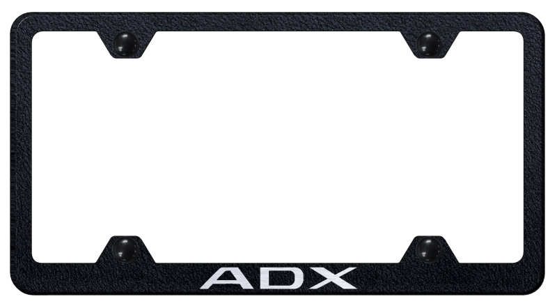 ADX Steel Wide Body Frame - Laser Etched Rugged Black