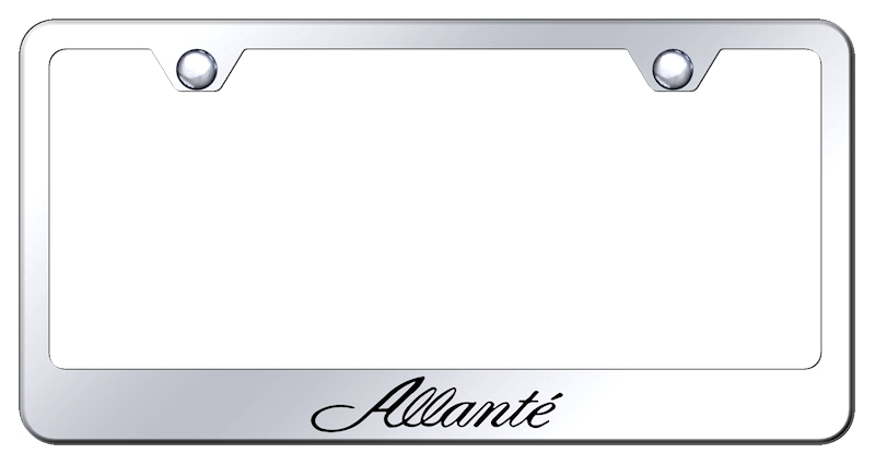 Allante Stainless Steel Frame - Laser Etched Mirrored