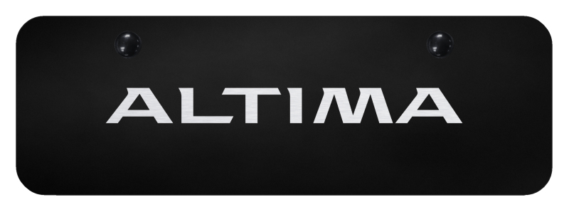 Altima Mini Plate - Laser Etched Black