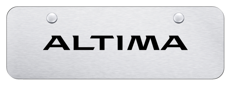 Altima Mini Plate - Laser Etched Brushed
