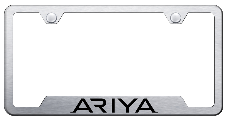 Ariya Cut-Out Frame - Laser Etched Brushed