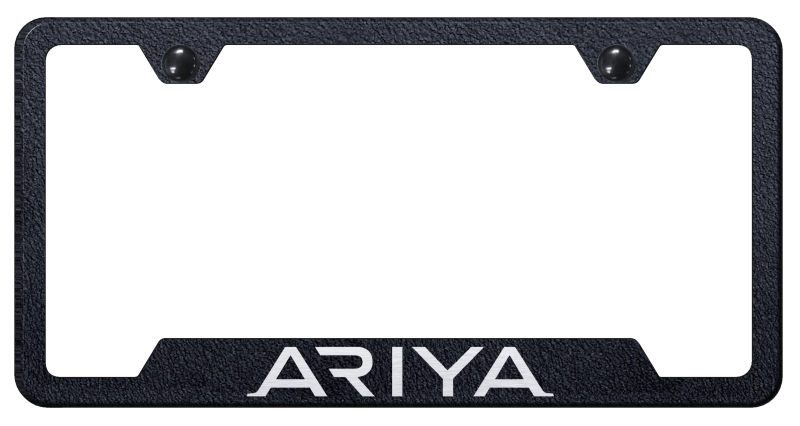 Ariya Cut-Out Frame - Laser Etched Rugged Black
